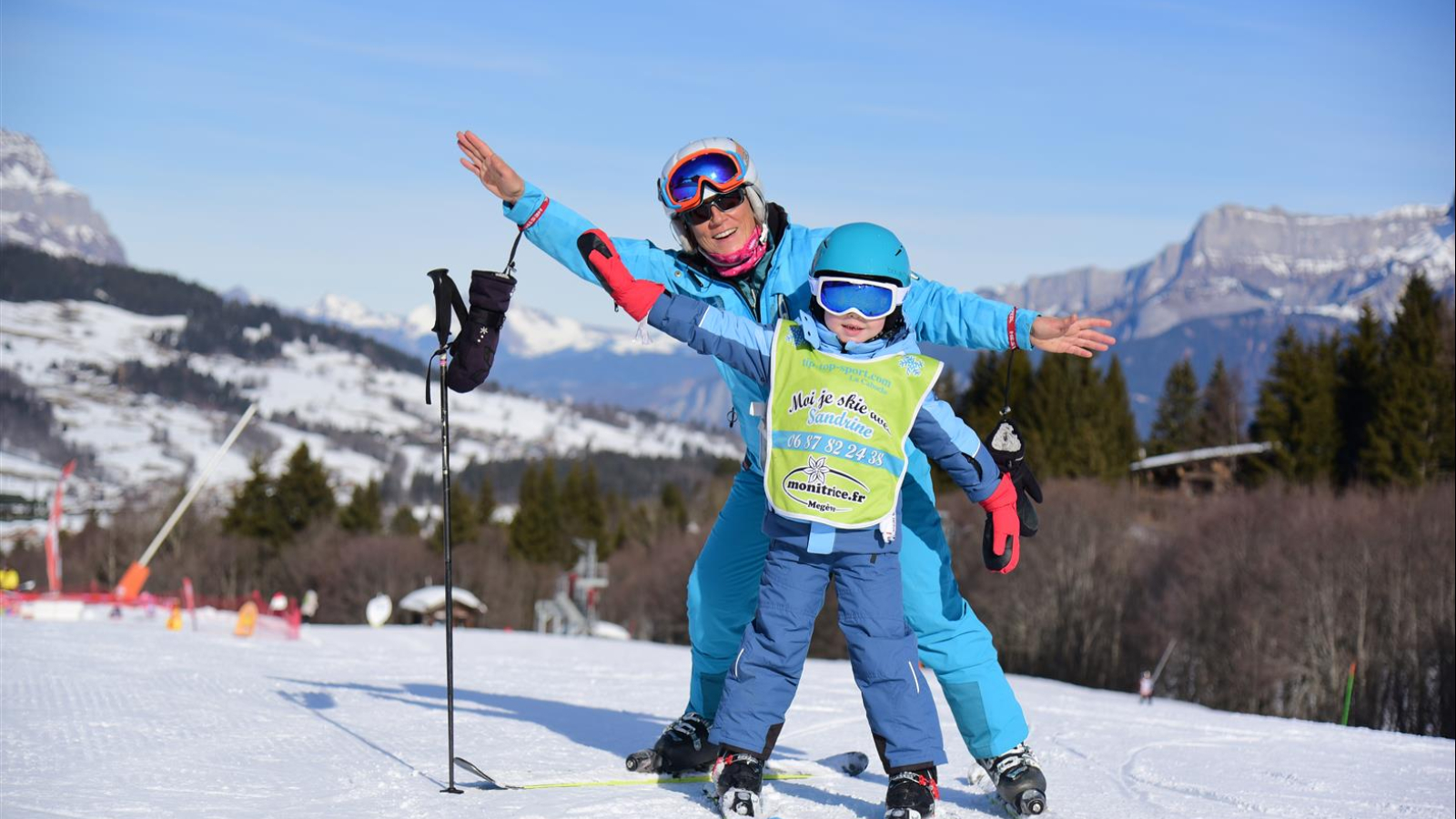 ski enfants megeve