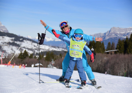 ski enfants megeve