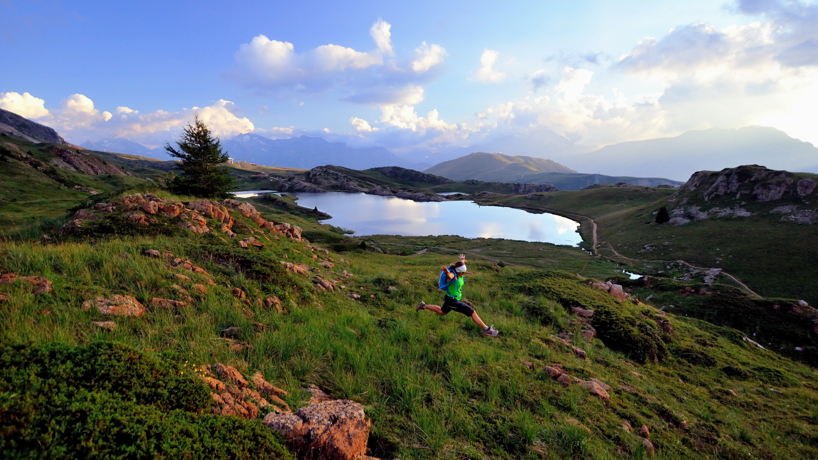 Courir au Lac Besson