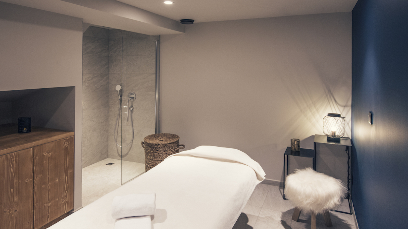 Salle de massage - Espace bien-être hôtel Avancher Val d'Isère