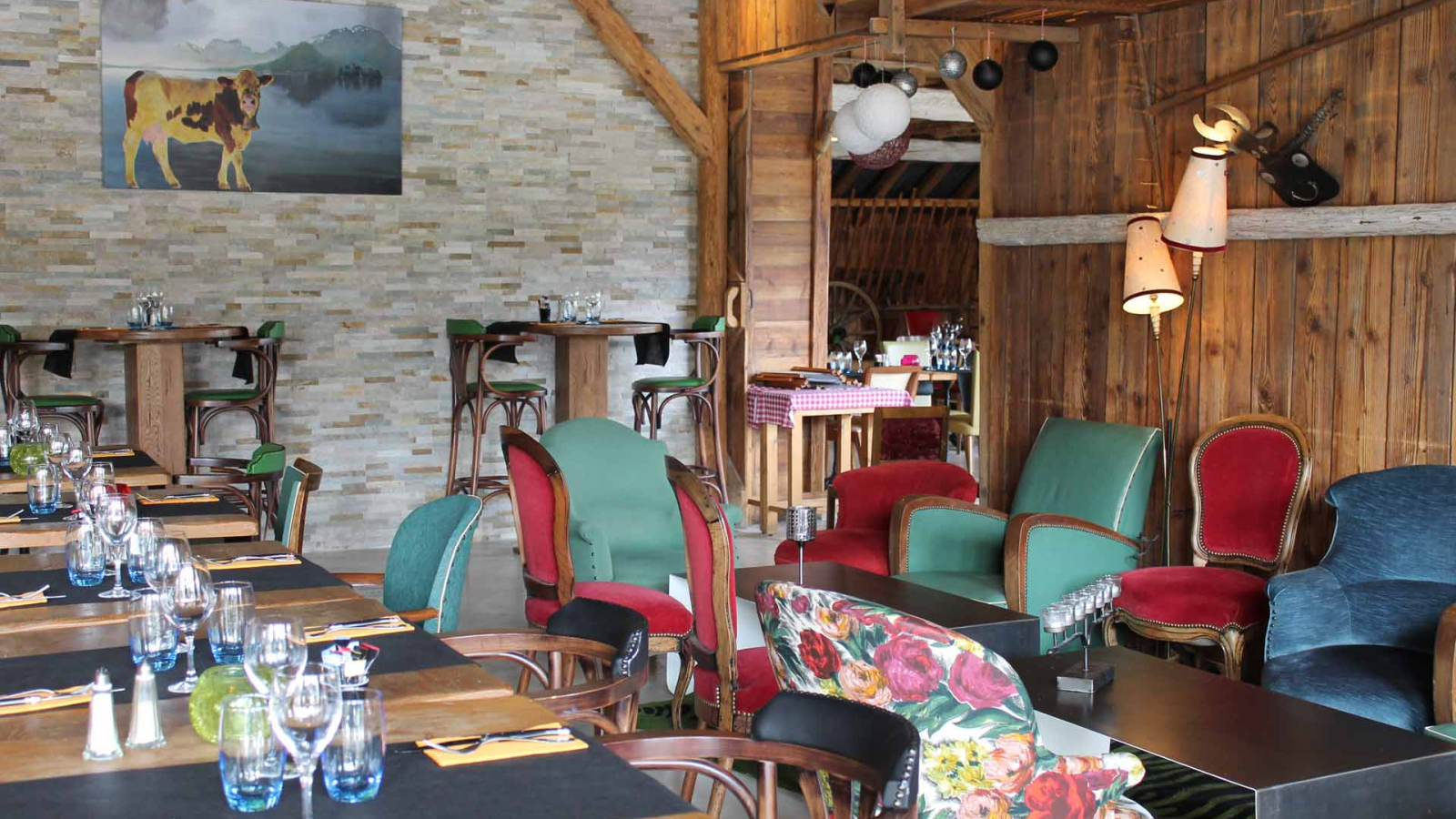 Restaurant bar lounge Lac et Montagne