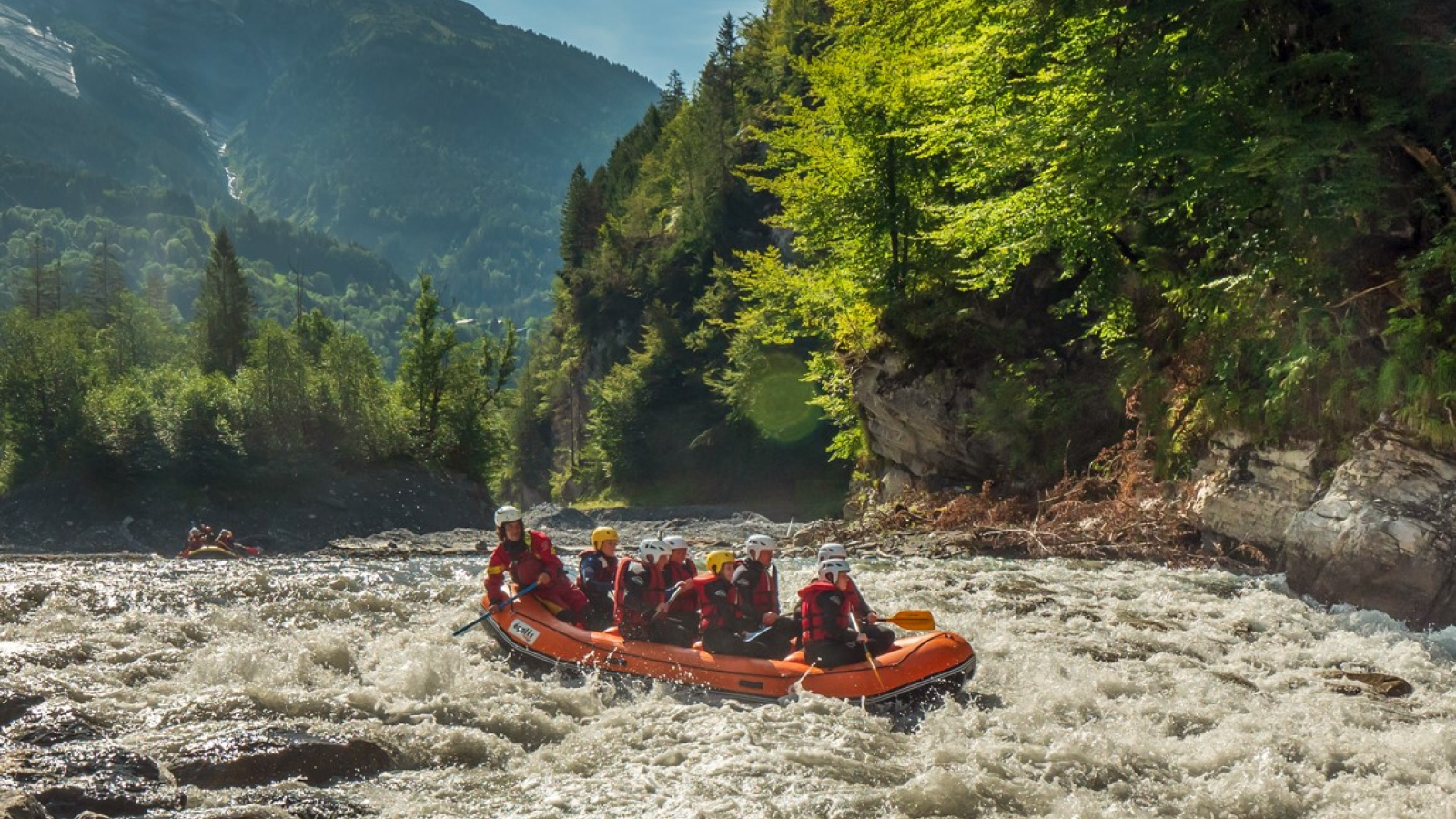 Gorges des Tines rafting