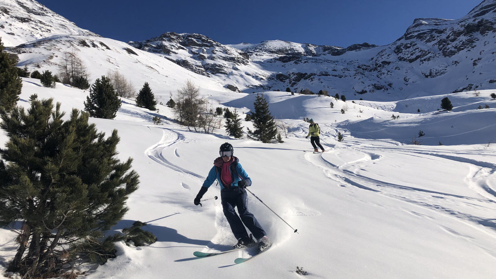 Ski hors pistes