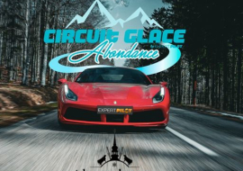 Mountain drive in a Ferrari from Abondance