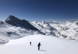 Ski hors piste et randonnée avec le Bureau des guides de Bessans