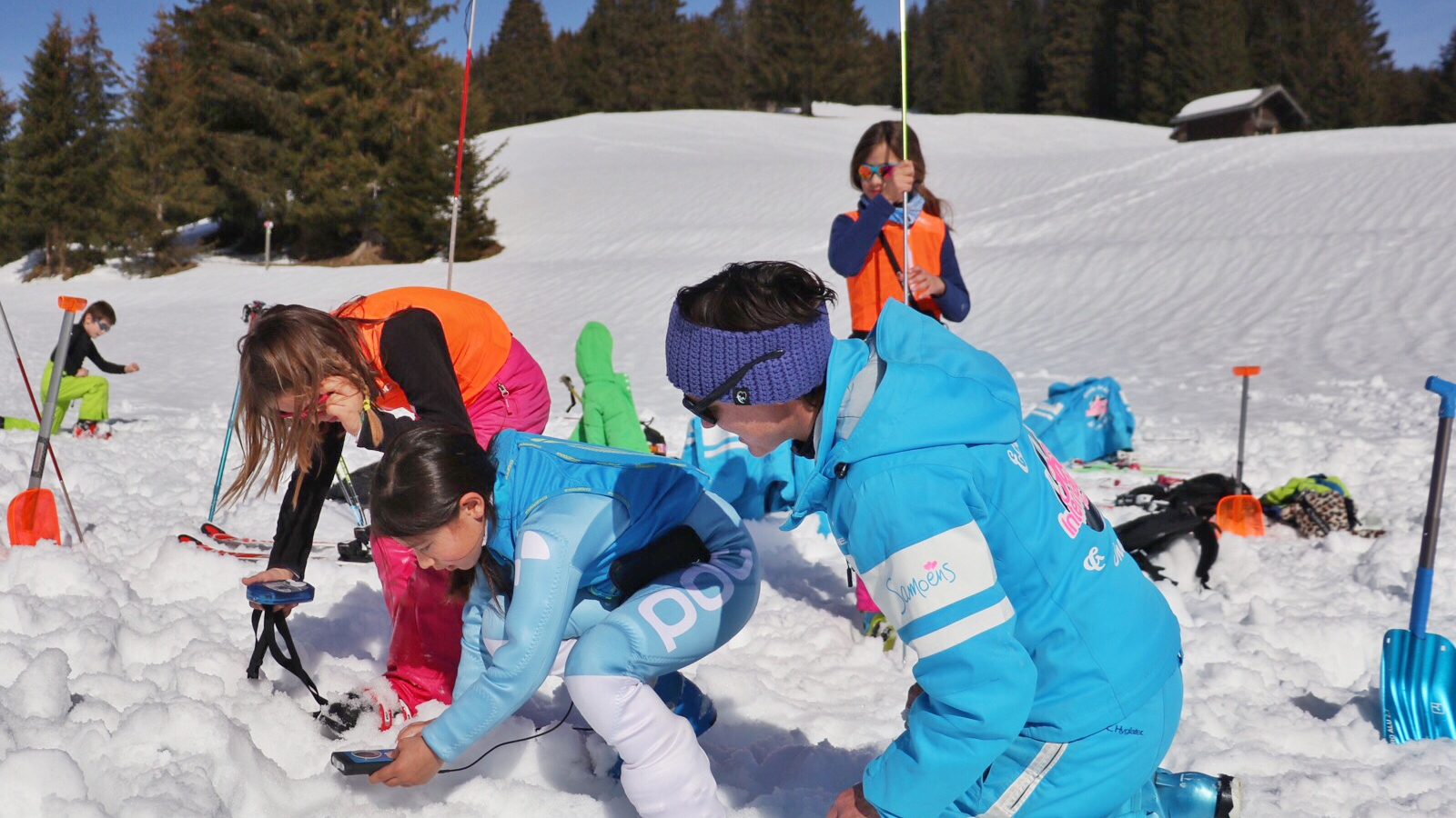 Formation secours en hors-piste ski club