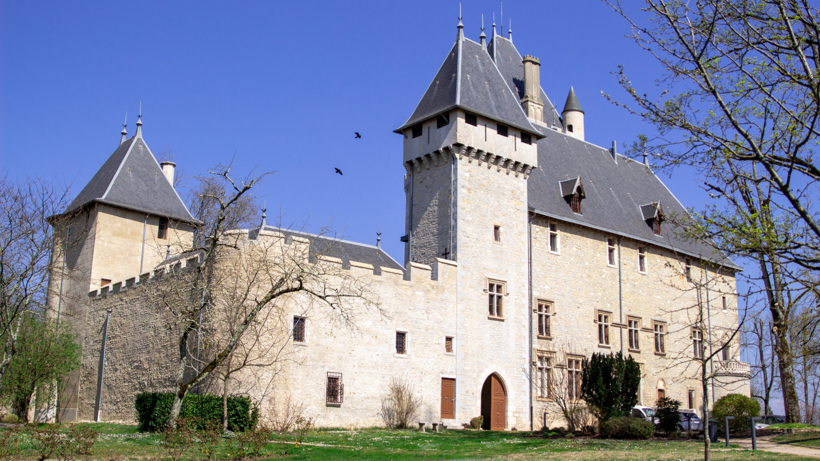 Jardin du château de Chazey-sur-Ain