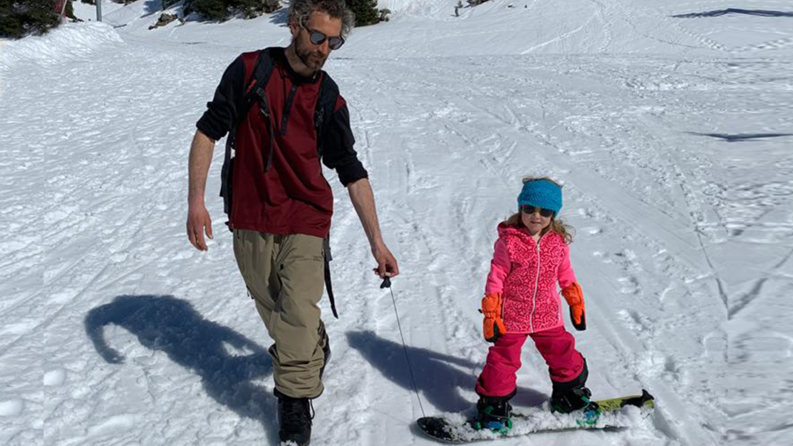 Photo cours snowboard enfant Gabriel Bessy Chamrousse