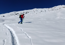 Ski de randonnée avec Jérémy Vibert