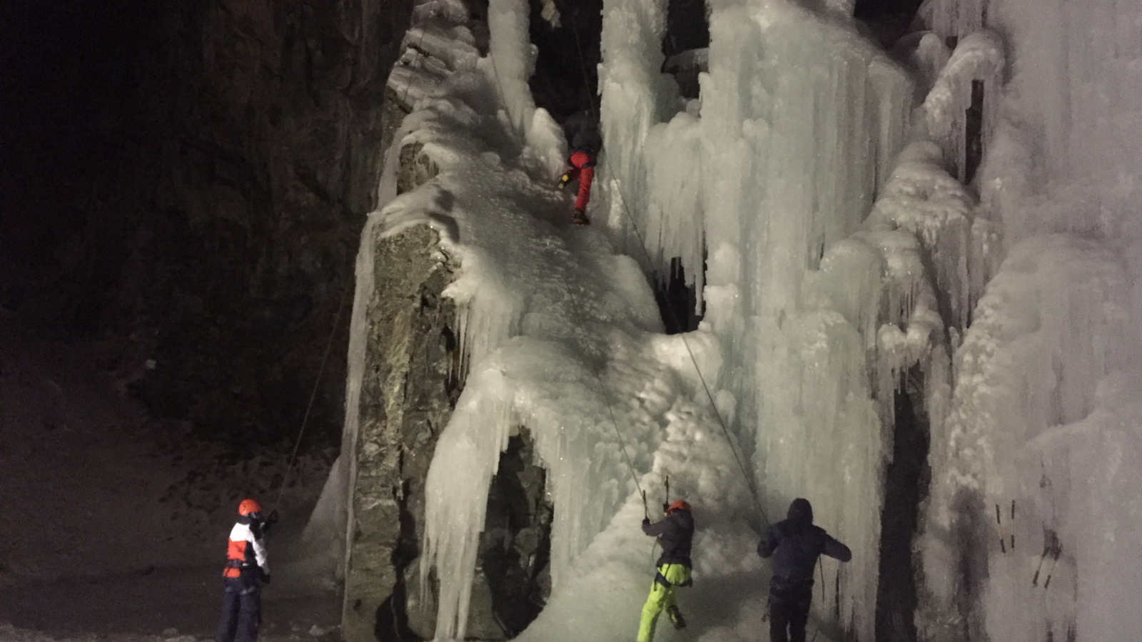 Ice climbing with the Bureau des Guides de Bessans