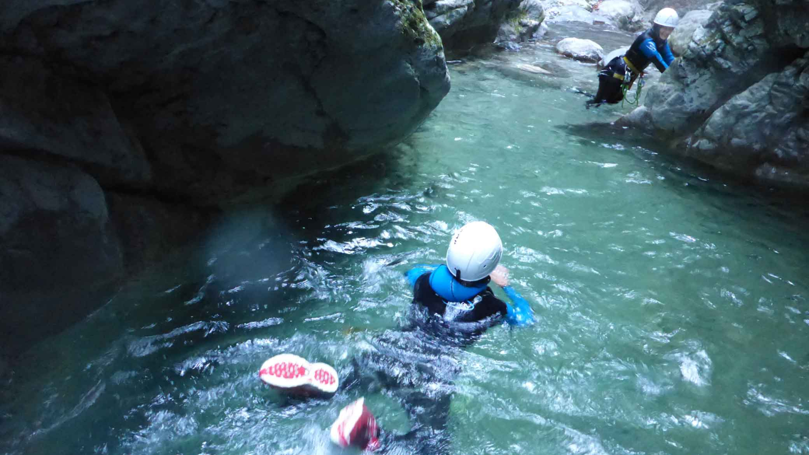 Canyoning family discovery