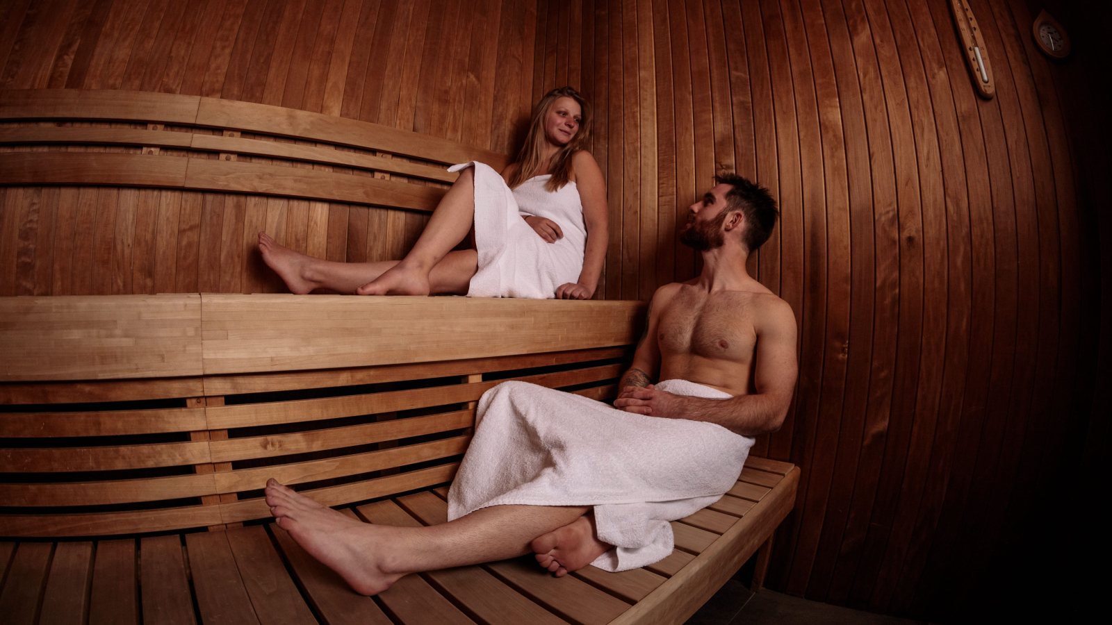 Sauna couple