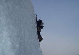 Ice climbing with the ESF of Bonneval-sur-Arc