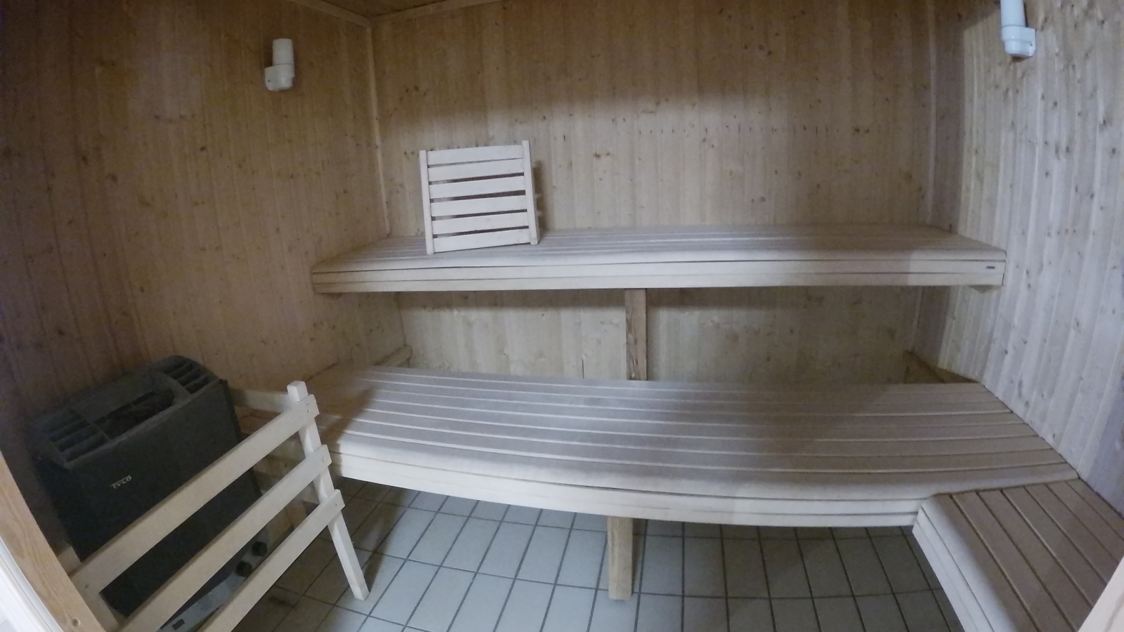 Sauna at the Glières Leisure Park swimming pool in Val Cenis Lanslevillard