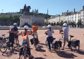 Lyon Bike Tour - Visite guidée_Bellecour