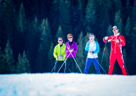 Cour de ski de fond pour adultes alpes