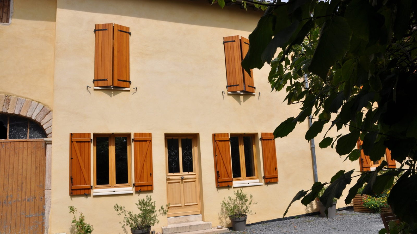 Chambres d'Hôtes 'Domaine aux 4 Temps' à Villié-Morgon (Rhône-Beaujolais) : la maison.