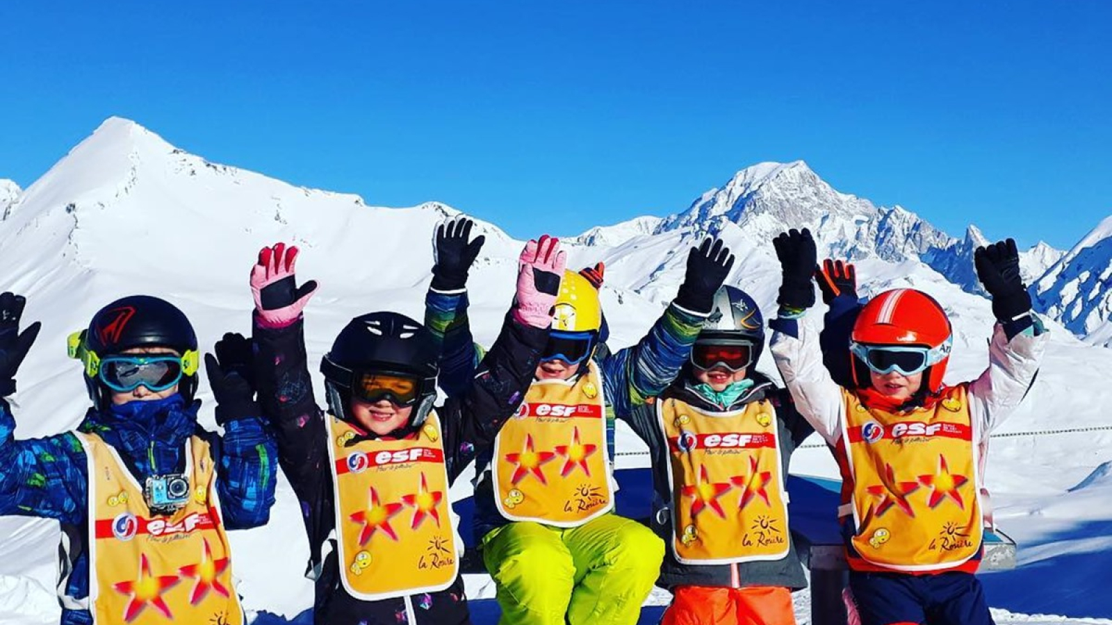 Collectifs ski enfants - ESF LA ROSIERE