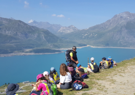 The children's house in Val Cenis, hiking course