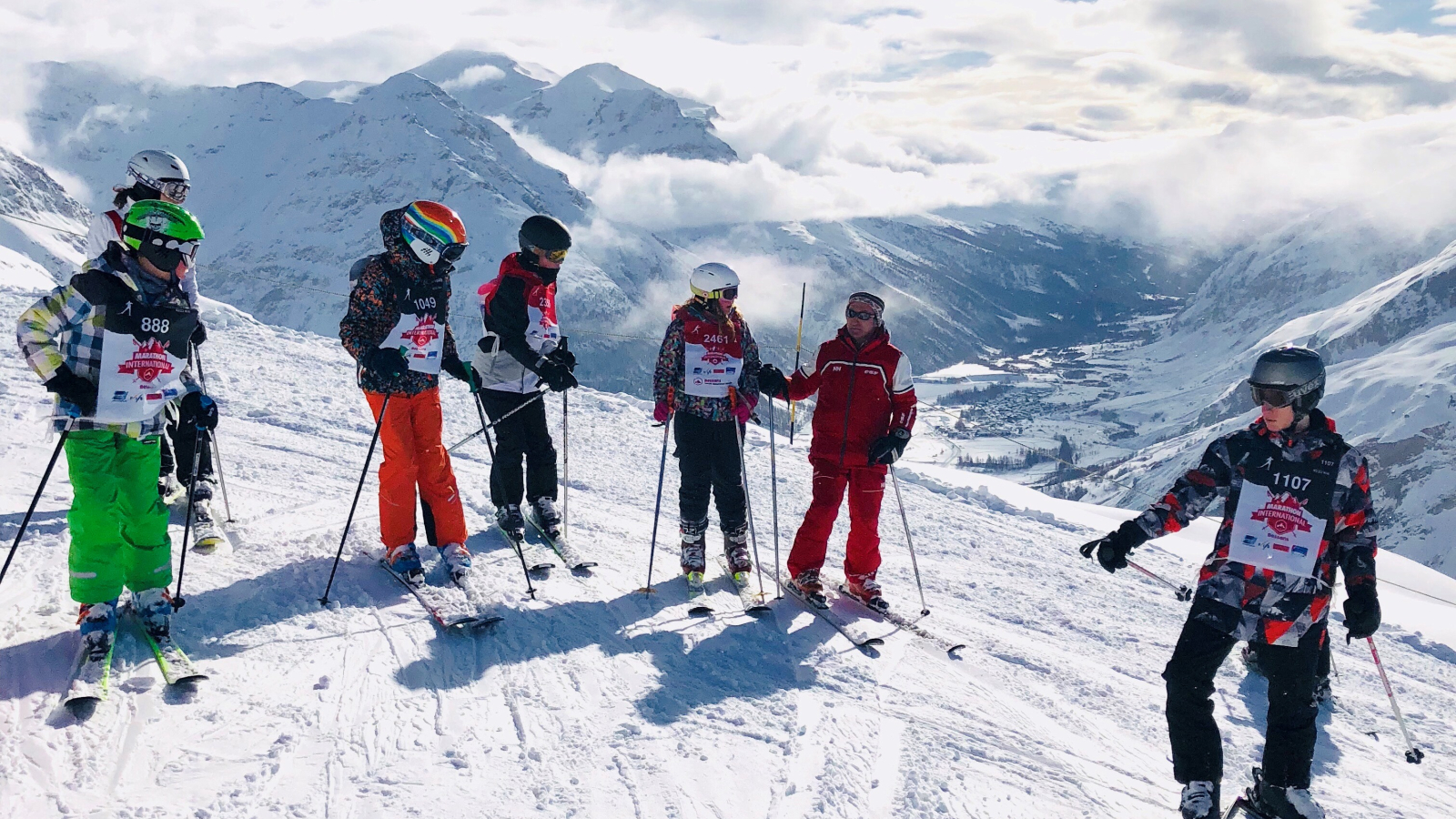 Cours de ski alpin avec l'ESF de Bessans