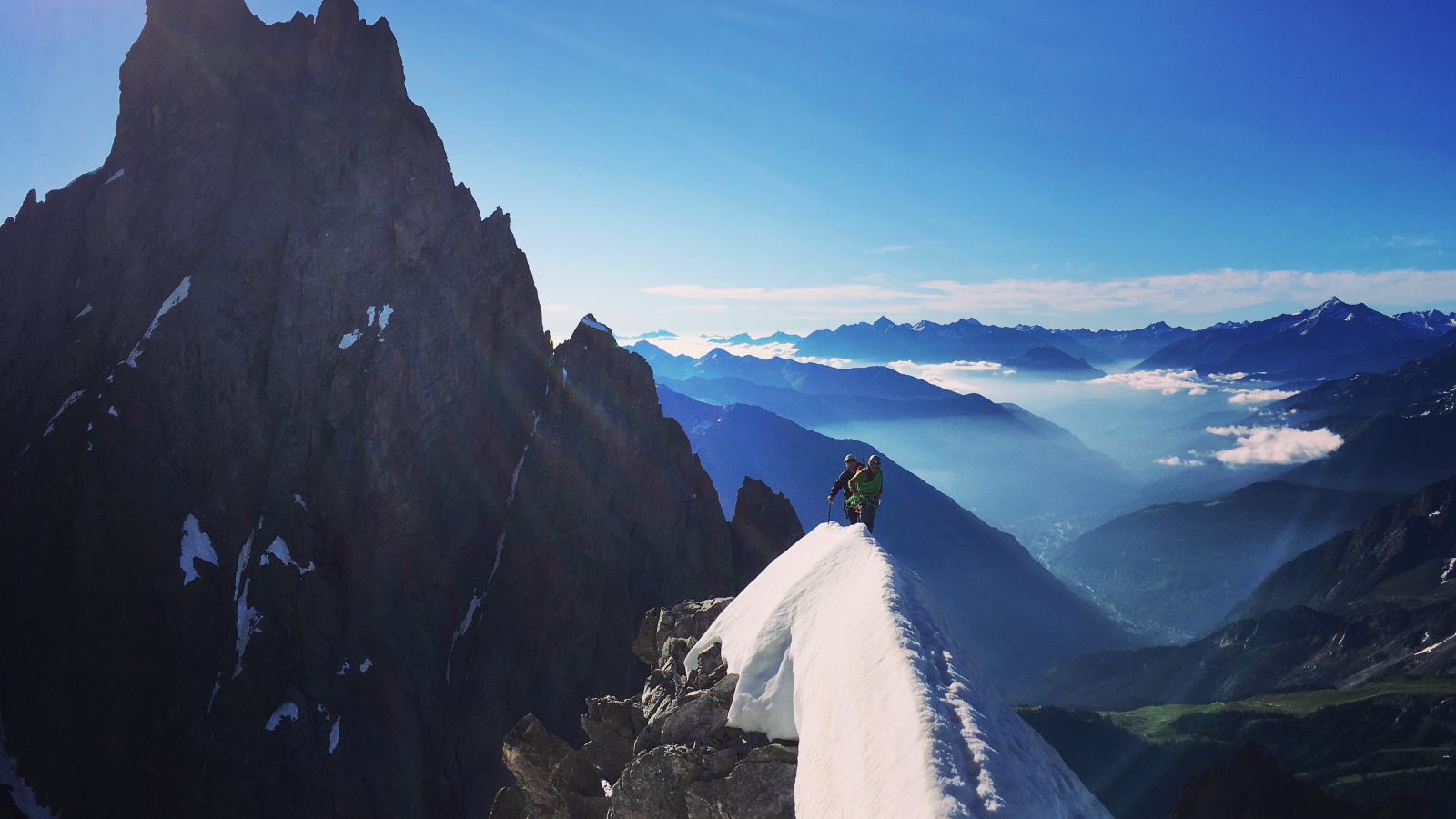 Alpinisme avec le bureau des guides Châtel-val d'Abondance