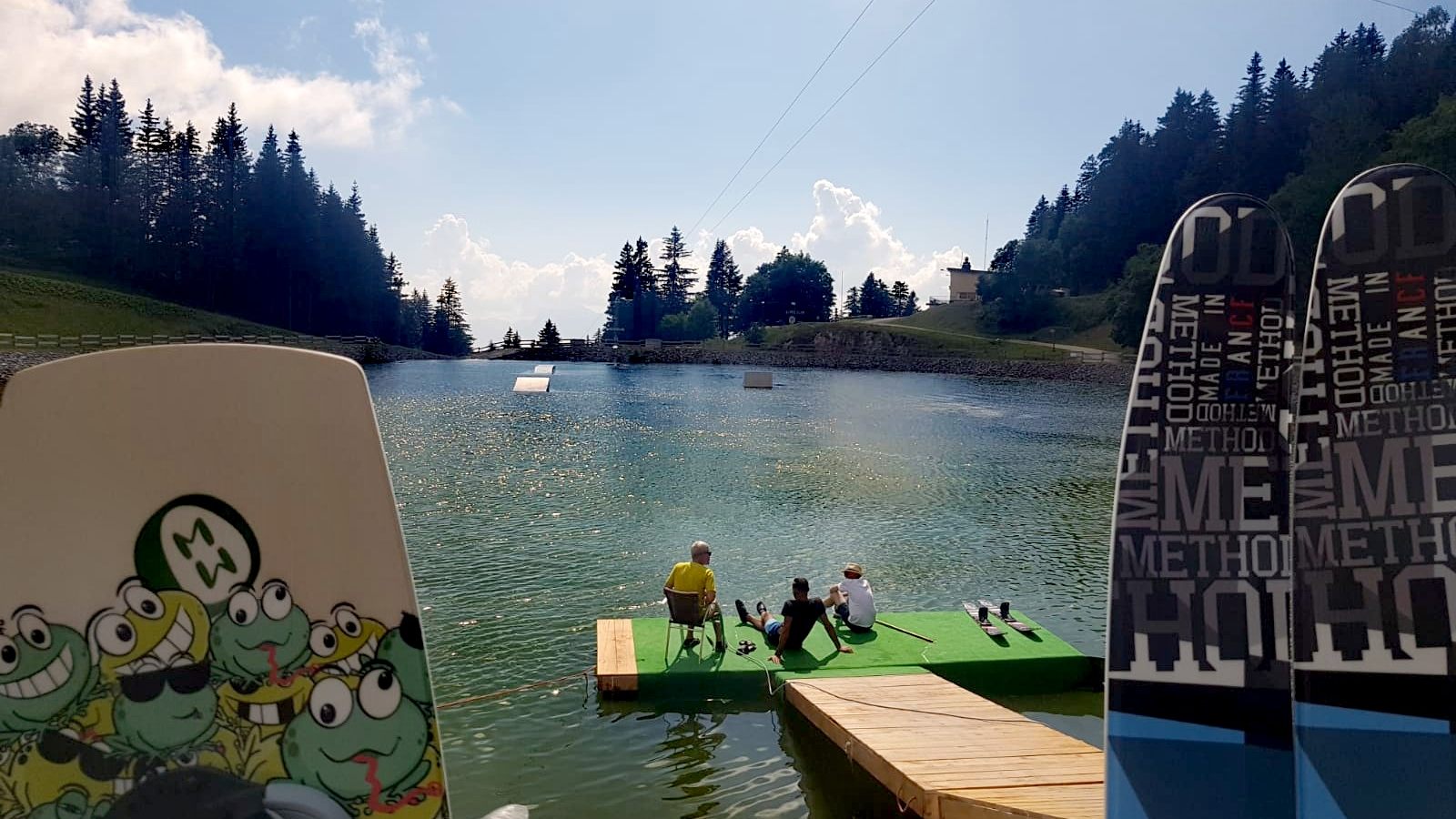 Picture of the Cable-ski activity