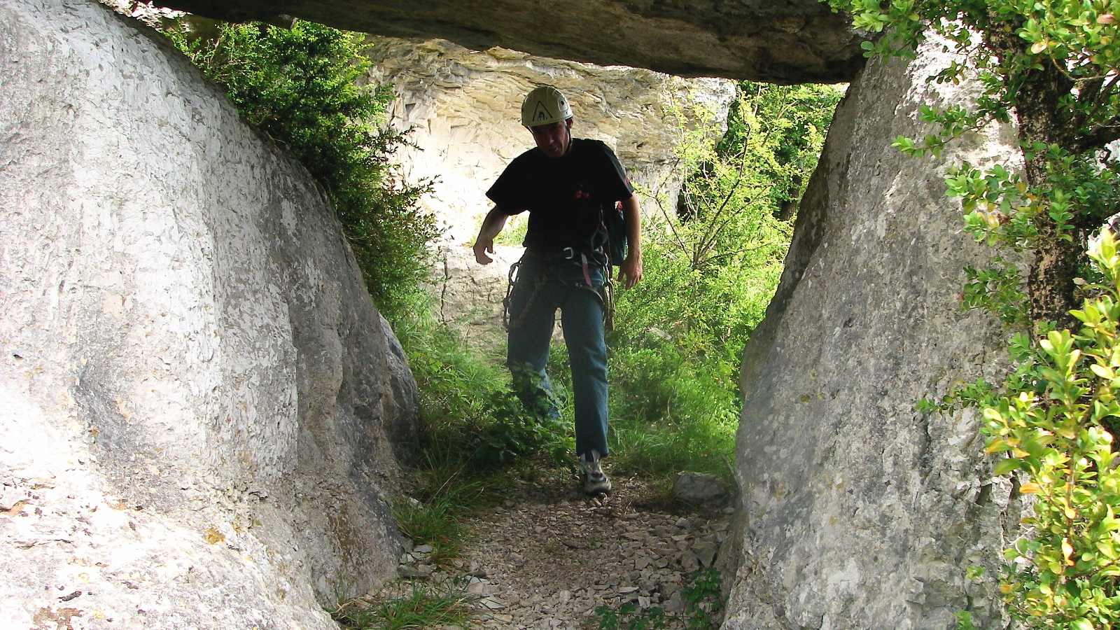 tunnel de roche