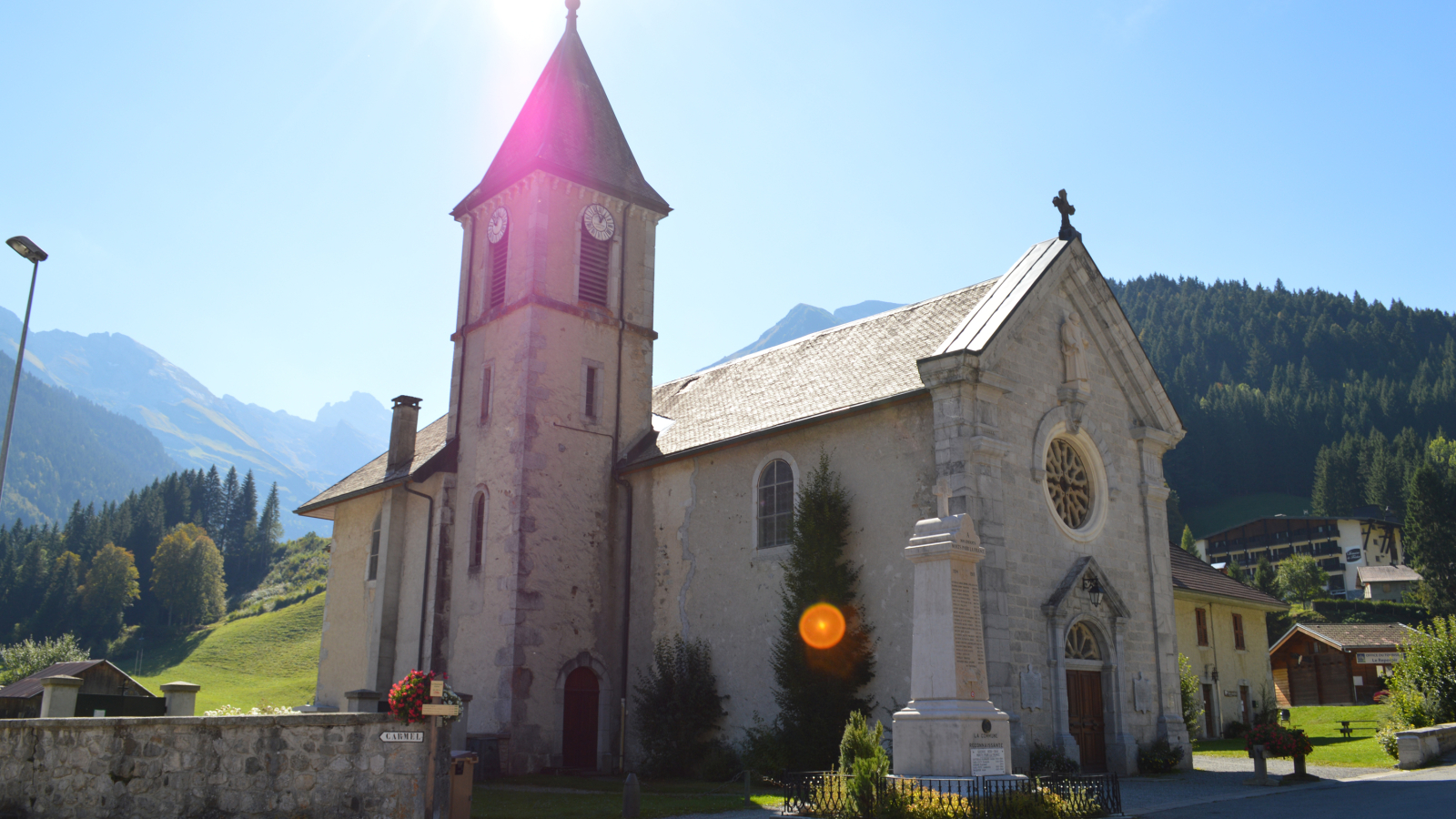 Saint Jean Baptiste Church in Le Reposoir