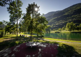 Centron leisure park in the valley of La Plagne