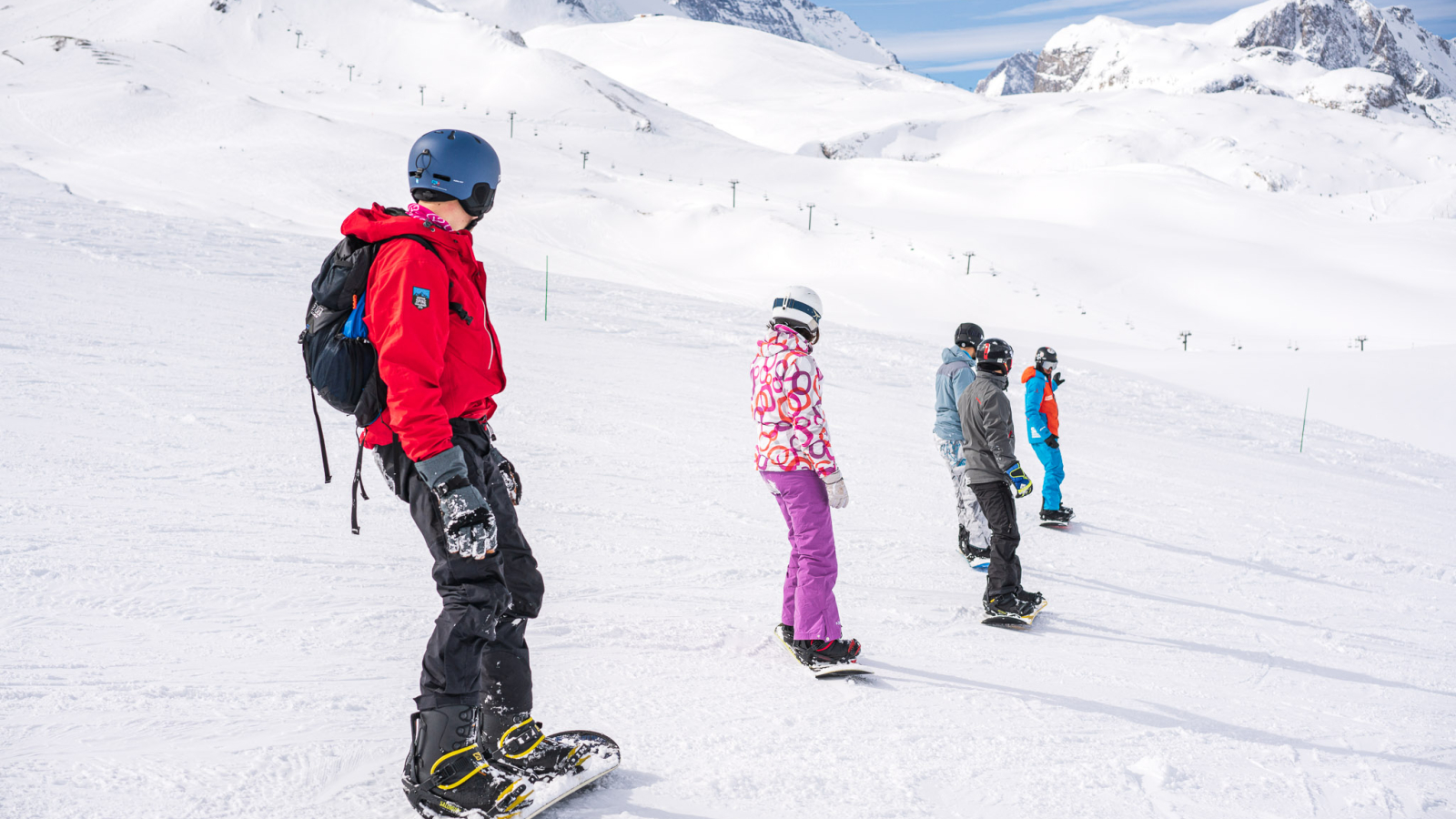 Cours collectifs snowboard Oxygène