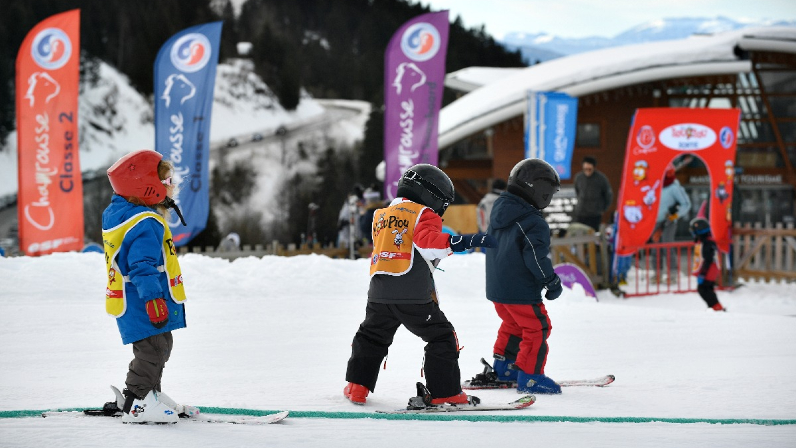 Children's ski photo Chamrousse