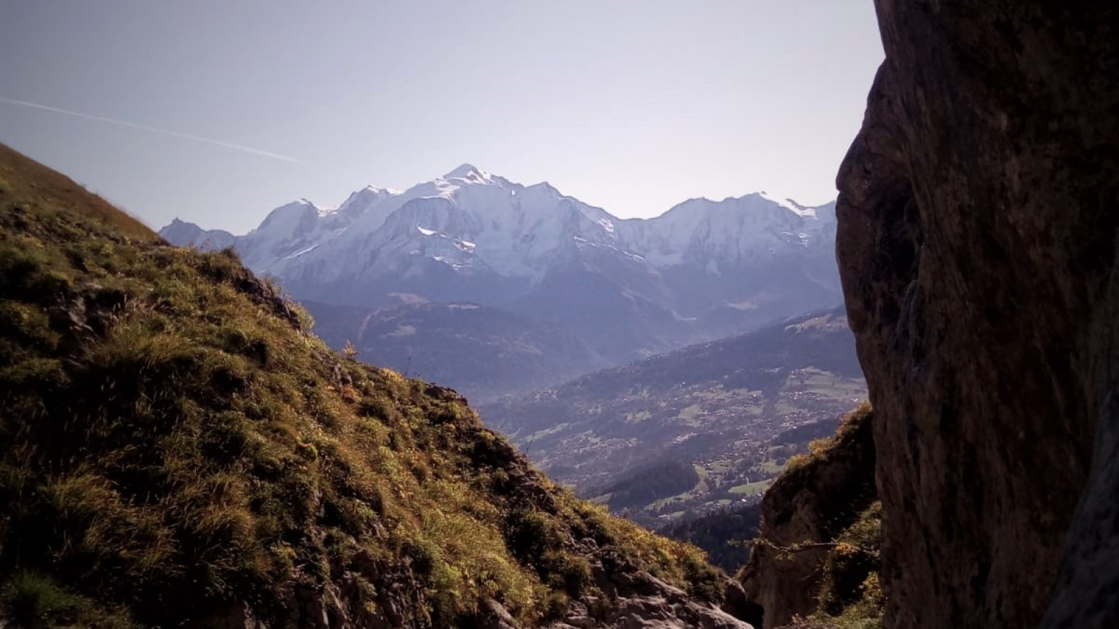 Photo vue sur Mont-Blanc