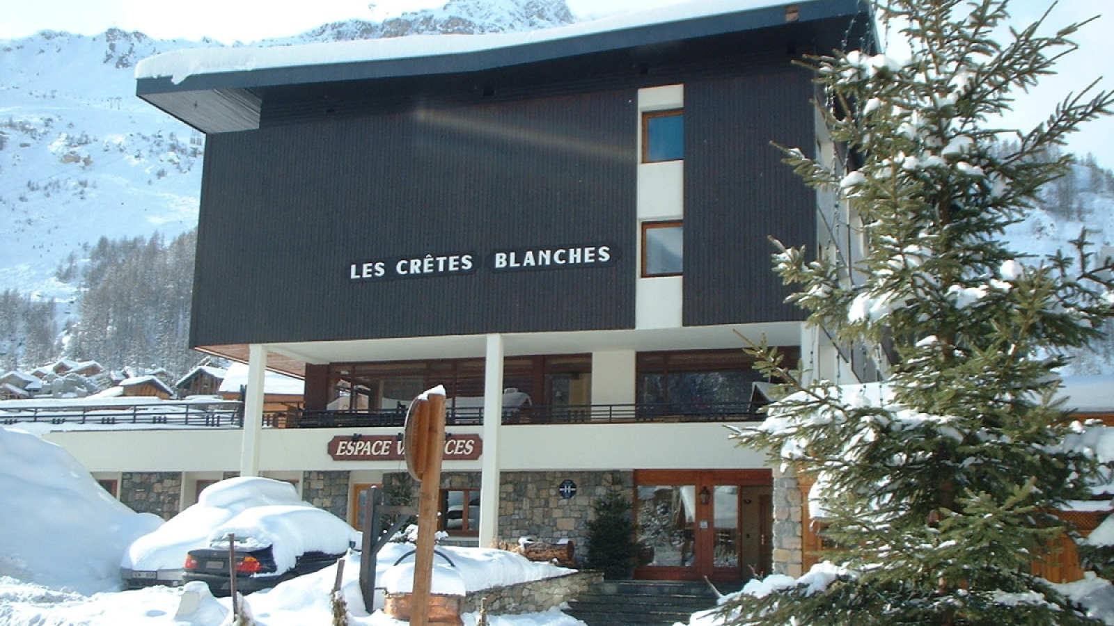 Façade extérieure -  Crêtes Blanches Val d'Isère