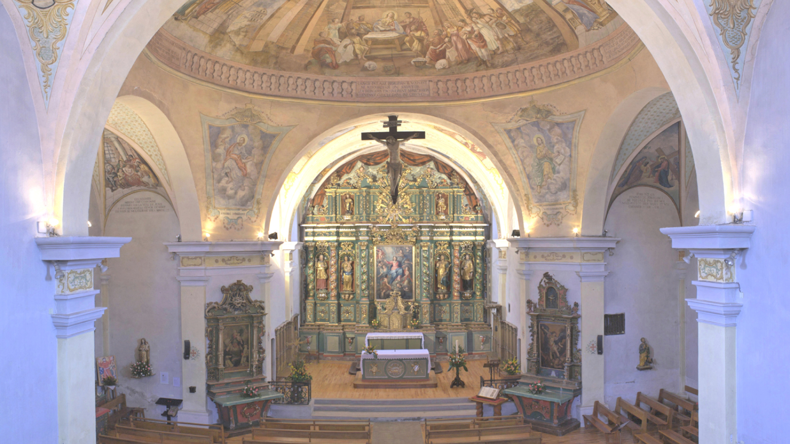 L'art baroque au coeur de l'église de Cordon