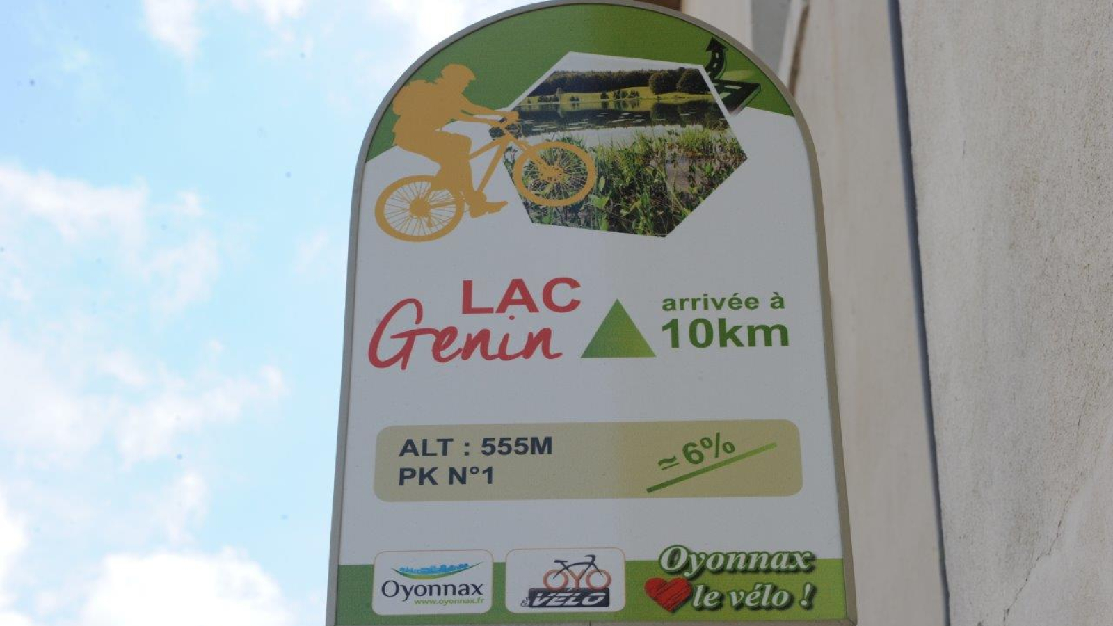 Circuit vélo Oyonnax-lac Genin