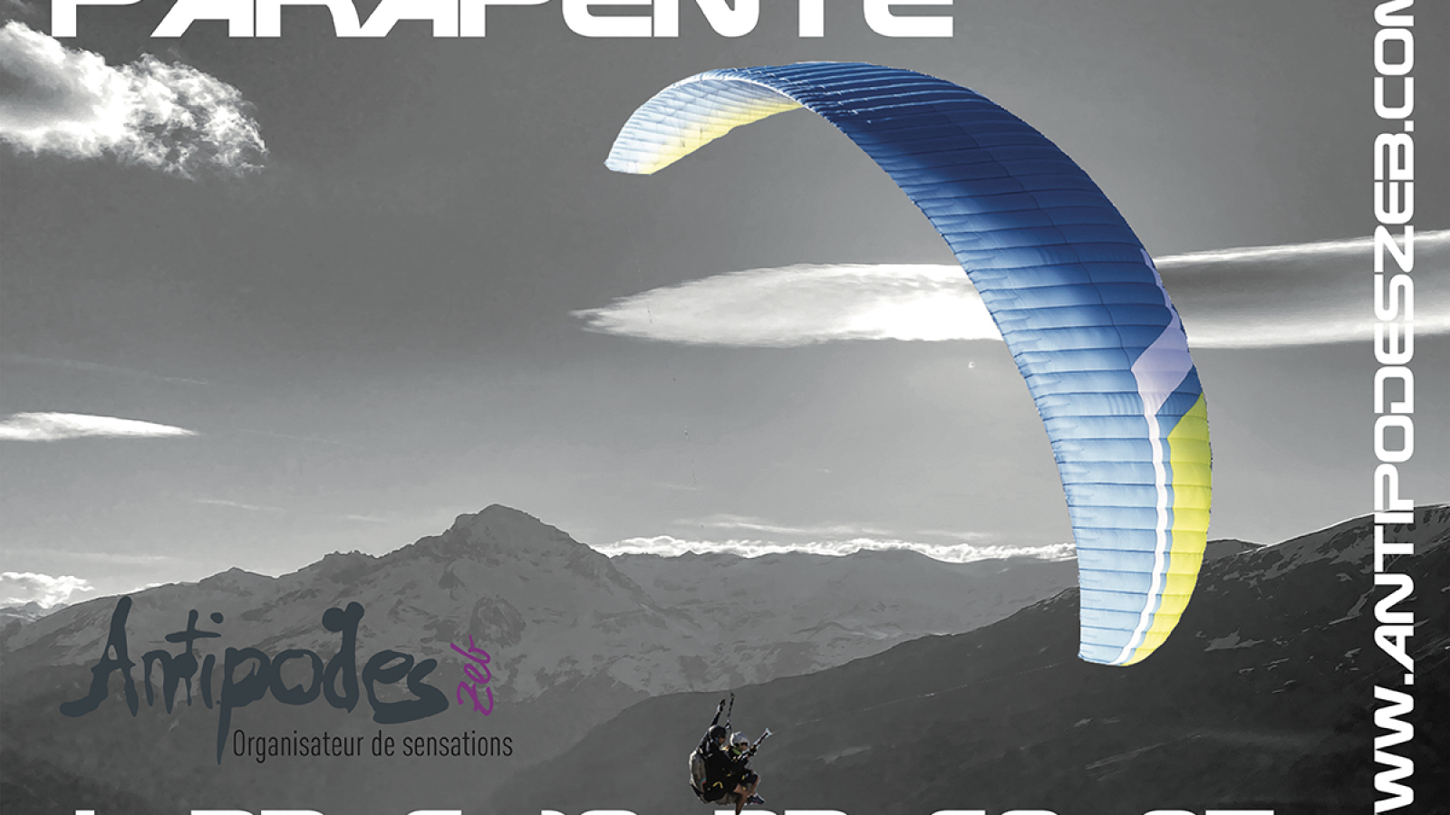 Antipodes paragliding business card