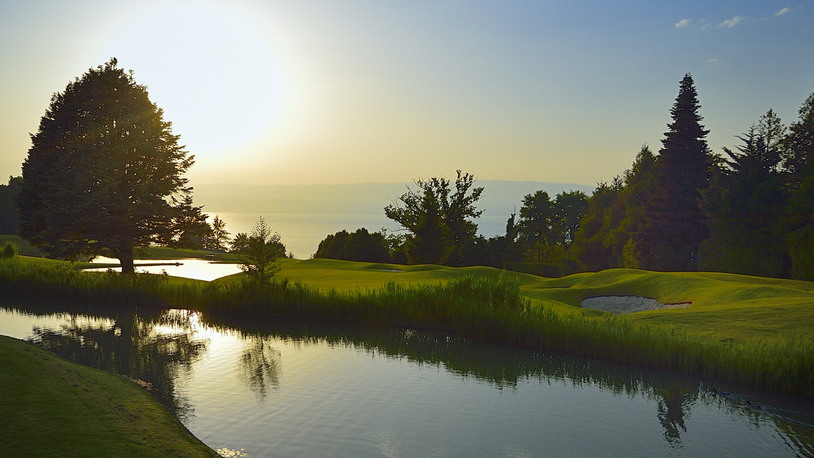 Evian resort Golf Club - trou No 5