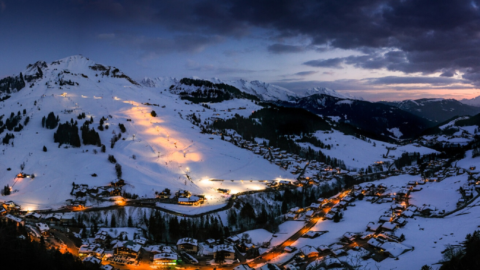Le domaine de ski alpin du Grand-Bornand ouvert en nocturne