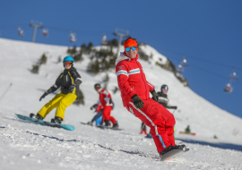 ESF Chamrousse snowboard lessons photo