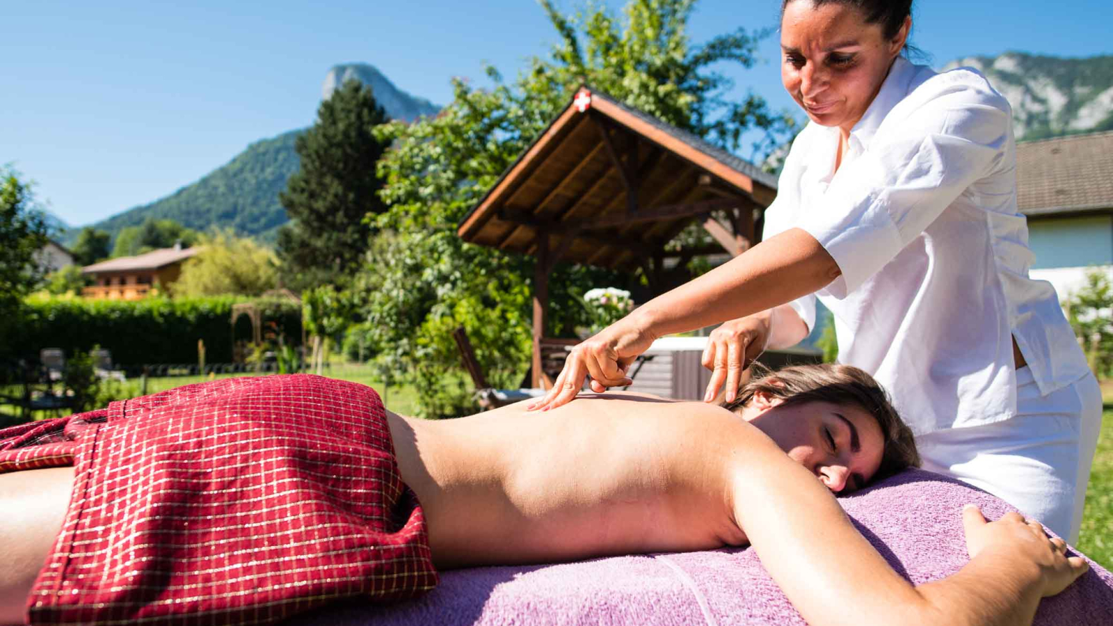 Massage et bien-être aux Sources du lac d'Annecy