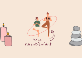 Chamrousse parent - child yoga