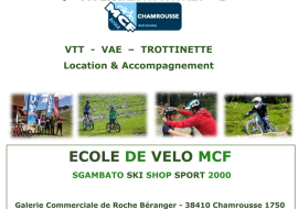 Ecole de vélo MCF de Chamrousse « Sgambato Mountain Activities »