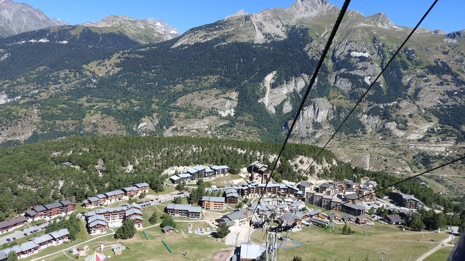 Summer view from the La Norma cable car