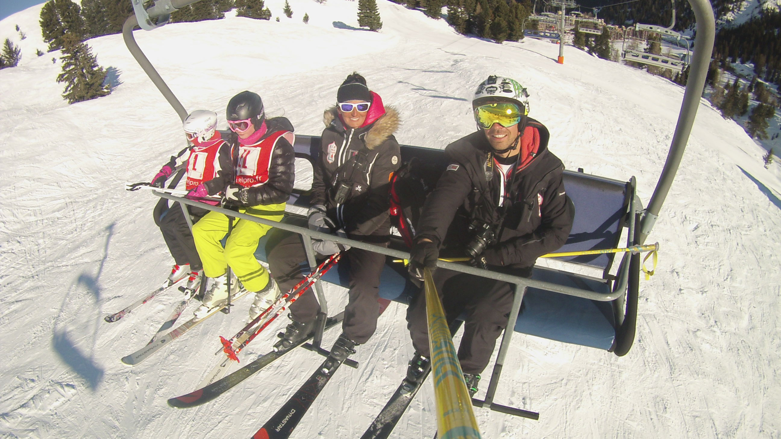 Cours de ski avec Elpro