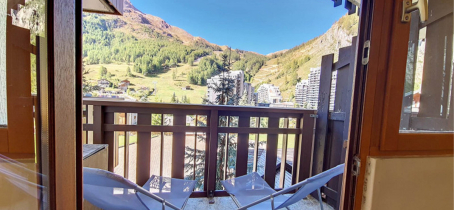 Balcon vue montagne - Appartement Pierre et Vacances La Daille