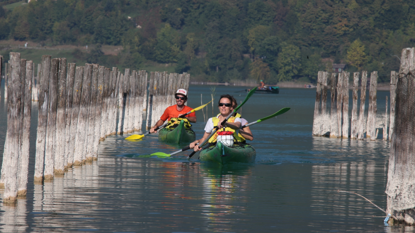 Canoe Kayak sur le Lac d'Aiguebelette