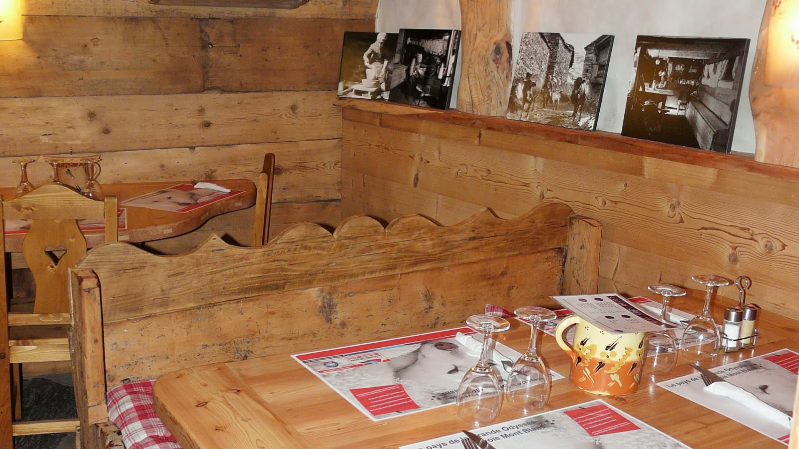 Restaurant chez Mumu, au hameau de l'Ecot de Bonneval sur arc