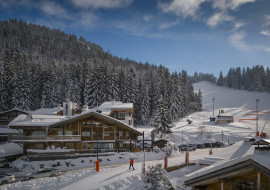 Hôtel au départ des pistes de ski