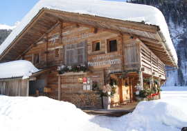 Hôtel Les fermes de Pierre et Anna en hiver