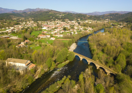Lalevade-d'Ardèche - Pont de l'ancienne voie ferrée